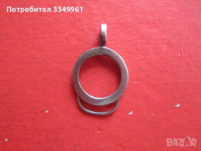 Сребърен медальон висулка 925 ХВФ, снимка 6 - Колиета, медальони, синджири - 36700437