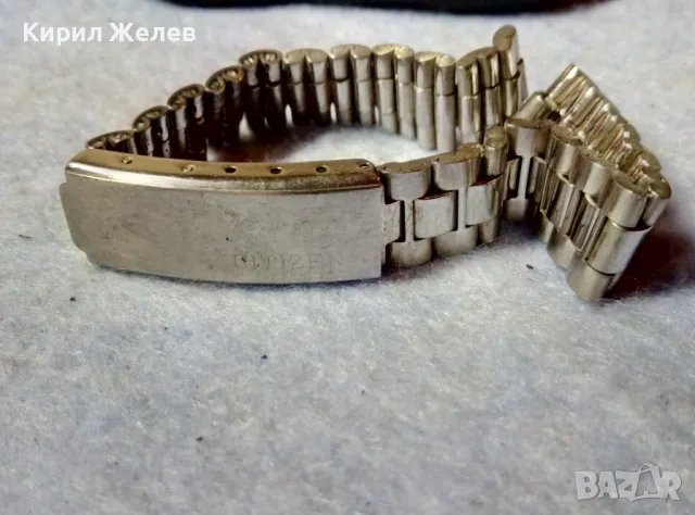 CITIZAN МАРКОВА ВЕРИЖКА За ЯПОНСКИ РЪЧЕН ЧАСОВНИК СИТИЗЕН НЕРЪЖДАЕМА СТОМАНА STAINLESS STEEL 49854, снимка 6 - Каишки за часовници - 48695032
