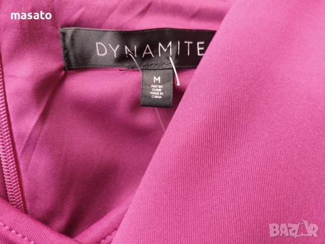 DYNAMITE - цикламена рокля, снимка 3 - Рокли - 40530719