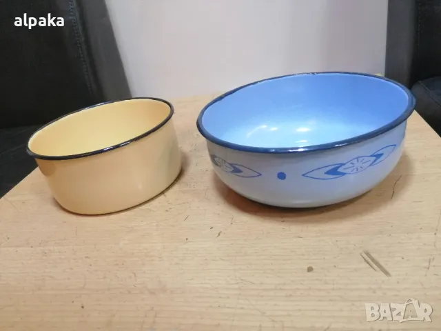 Продавам  емайлирани български купи, снимка 3 - Съдове за готвене - 34729227