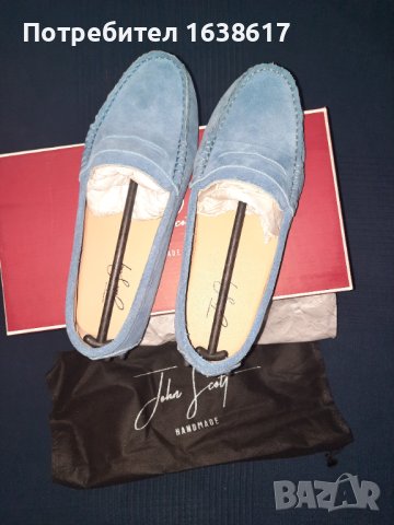 Дамски мокасини John Scott размер 37, снимка 2 - Дамски ежедневни обувки - 43090905