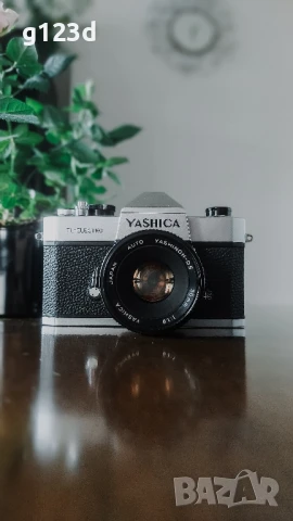 Yashica tl-electro с обектив Yashinon 50 мм 1.9