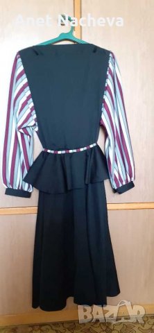 Рокля  черна дамска официална или ежедневна рокля , снимка 3 - Рокли - 28956649