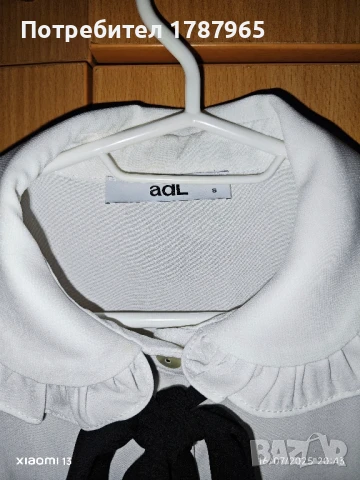 Нова Сатенена блуза AdL, снимка 2 - Блузи с дълъг ръкав и пуловери - 51059286