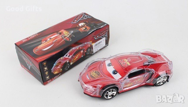 Светеща Кола Cars Маккуин в Коли, камиони, мотори, писти в гр. София ...