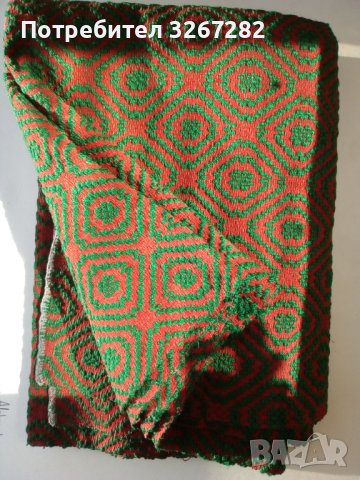 Черга, Одеяло, Покривка за Креват, Ръчно Тъкана, снимка 5 - Антикварни и старинни предмети - 43920839