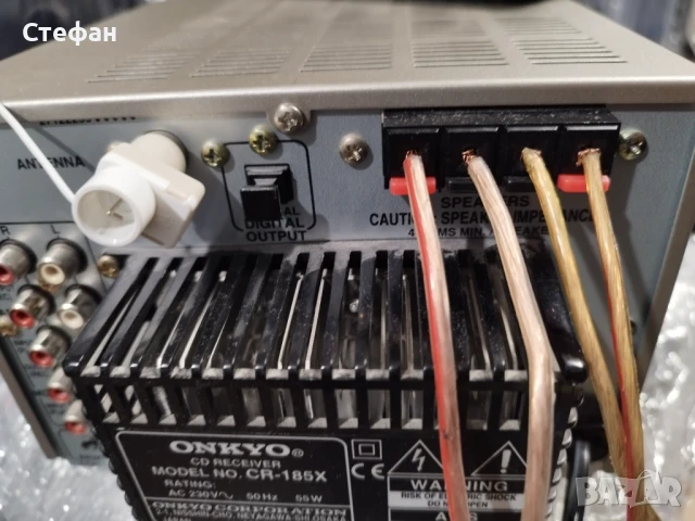 Onkyo CR-185X, снимка 2 - Ресийвъри, усилватели, смесителни пултове - 50613771