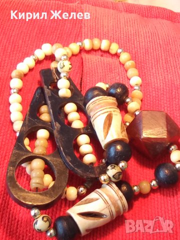 ТУАРЕГСКА ОГЪРЛИЦА от РОГ и КЕХЛИБАР ФАТУРАН РЪЧНА МАЙСТОРСКА СТАРА ИЗРАБОТКА ЕТНО - УКРАШЕНИЕ 16622, снимка 18 - Антикварни и старинни предмети - 31450853