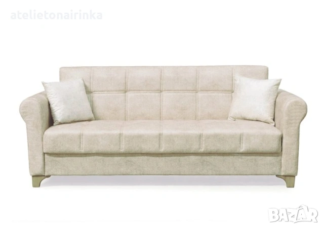 Разтегателен диван Аспендос, снимка 2 - Дивани и мека мебел - 53557536