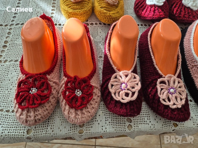 Дамски терлици с подметка, снимка 5 - Дамски чорапи - 53134722