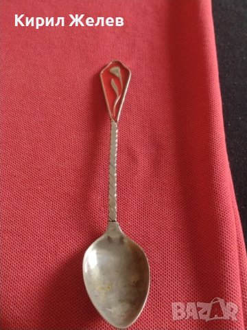 Стара лъжичка за кафе чай сувенир много красива за КОЛЕКЦИЯ ДЕКОРАЦИЯ БИТОВ КЪТ 42262, снимка 5 - Други ценни предмети - 43813930
