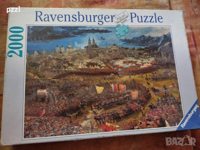 Пъзел "Alexander battle Town and camp 1529” Ravensburger 2002г. 2000 части
