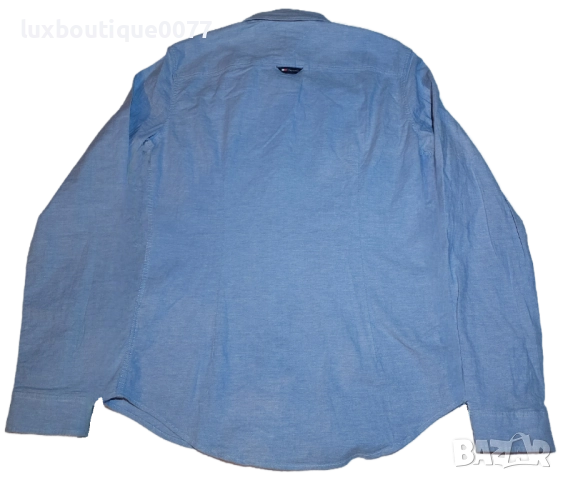 Чисто нова без етикет мъжка риза Tommy Jeans Oxford XS, снимка 2 - Ризи - 51636437