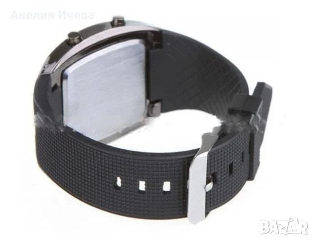 Мъжки спортен ръчен часовник с LED дисплей и ефектно показване на часа WW26, снимка 2 - Мъжки - 51378505