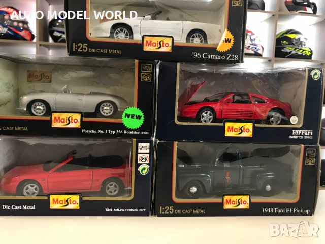 ТОП ЦЕНА Метална колекционерска количка MAISTO мащаб 1:24,нови!