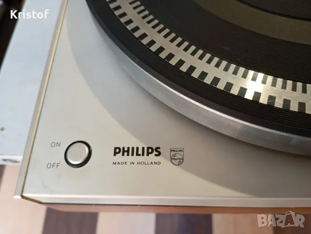 Грамофон Philips 212 electronic За ремонт/ Части, снимка 2 - Грамофони - 47641563