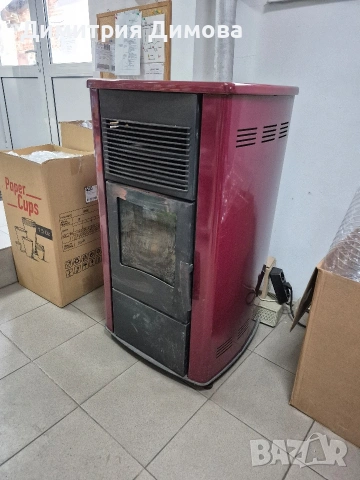 Пелетна камина, снимка 4 - Отоплителни печки - 53561026