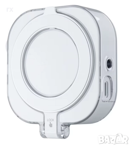 Магнитна led лампа "Ice Cube" осветление, Telesin RGB , съвместима с iPhone, снимка 3 - Светкавици, студийно осветление - 52381129