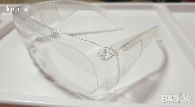 Прозрачни очила - против дъжд вятър слюнки - 13 лв, снимка 1