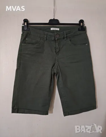 Нови -60% Calliope  къси дамски панталонки дънки S размер хаки, снимка 1