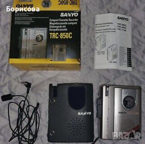Sanyo TRC-850C стандартен компактен касетофон 