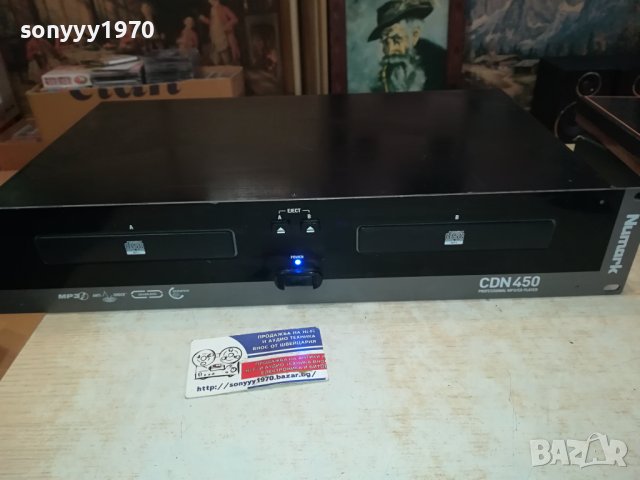 NUMARK CDN450-ВНОС SWISS 2011231005LK1EWC, снимка 4 - Ресийвъри, усилватели, смесителни пултове - 43068610