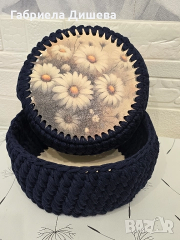 Ръчно плетени панери, снимка 2 - Декорация за дома - 52243258