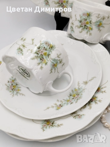ROSENTHAL , порцеланов троен сет за кафе , снимка 8 - Сервизи - 51437784