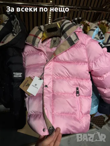 Детско зимно яке със силиконов пълнеж Burberry-5 цвята От 1 до 17 години Код Happy Kids_A, снимка 7 - Детски якета и елеци - 47962786