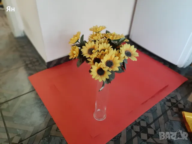 Мензура/Ваза/Съд от  Стъкло-35см, снимка 3 - Вази - 50411535