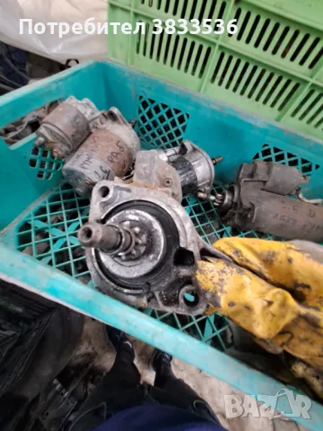 Стартер за Vw Golf Mk1 чист Дизел Jetta , Caddy Mk1, снимка 2 - Части - 49958871