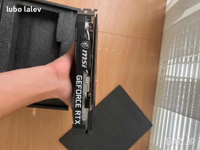 Видео карта msi ge force rtx 3060 12gb Ventus 2x, снимка 4 - Видеокарти - 53223708