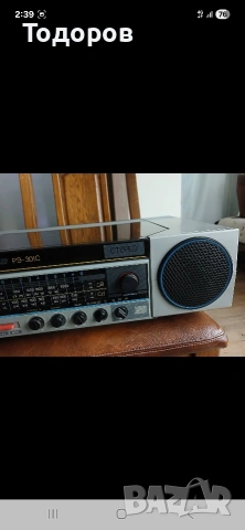 Ретро музкална уредба тунер усилвател и грамофон Вега РЕ301 С, снимка 5 - Грамофони - 53293679