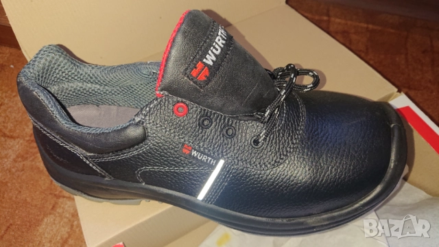 Ниски работни обувки Вюрт s3 номер 42 с бомбе и пластина