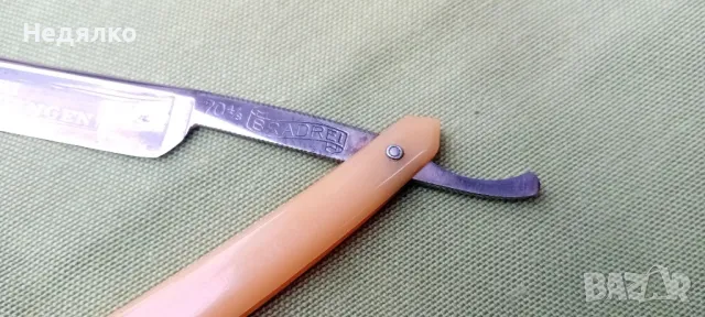 Стар бръснач Солинген,рядък модел, снимка 11 - Антикварни и старинни предмети - 48259804