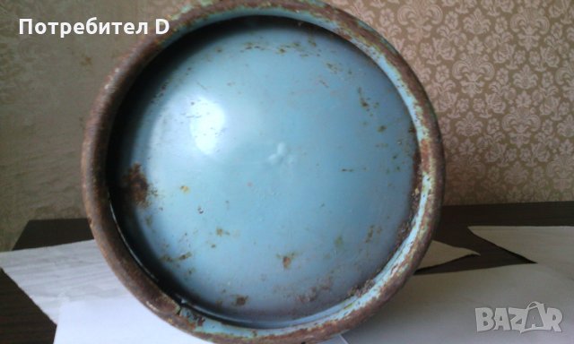 Битова газова бутилка, НОВА, но боята е паднала, 15 литра, снимка 3 - Котлони - 33349544