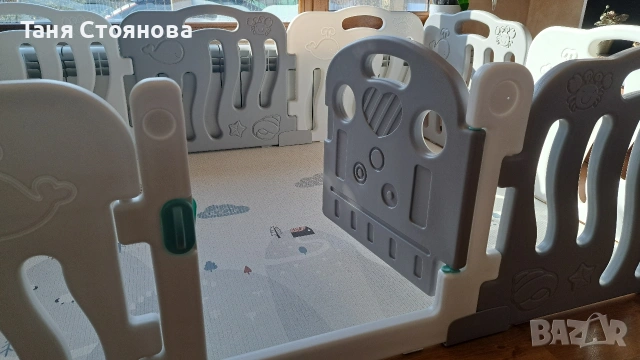 Ecoplay бебешка ограда, снимка 5 - Кошарки - 53143845