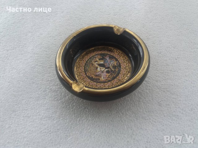 Пепелник 24к злато!, снимка 7 - Антикварни и старинни предмети - 39852922