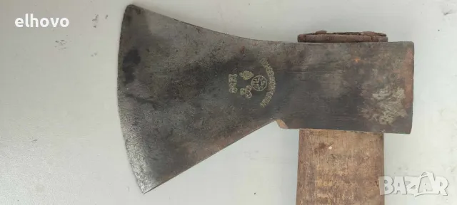 Стара брадва с дълга дръжка Ochsenkopf#6, снимка 4 - Антикварни и старинни предмети - 49630204