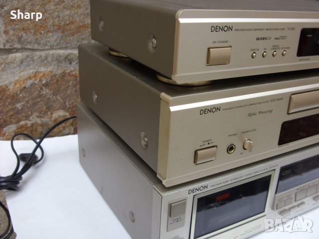 Denon тунер TU-255 шампанско, снимка 2 - Аудиосистеми - 38784695