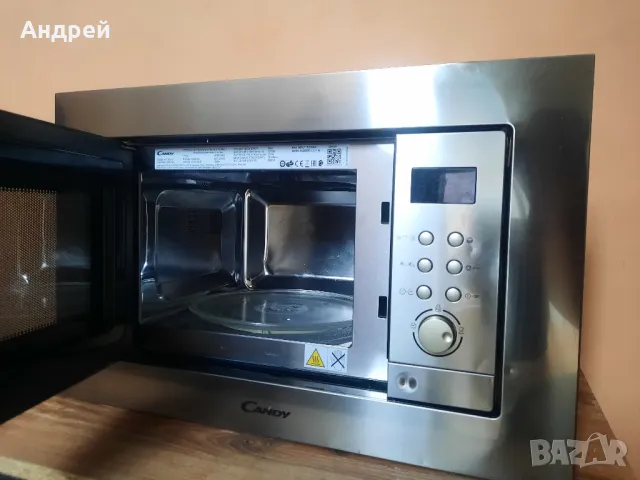 Микровълнова с грил за вграждане Candy, снимка 3 - Микровълнови - 49742750