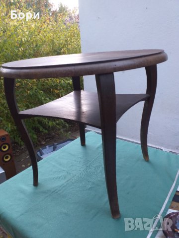 Италианска дървена маса от 1936г, снимка 6 - Антикварни и старинни предмети - 34647775