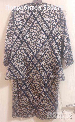 Дамска официална рокля със сако, снимка 2 - Якета - 44033815