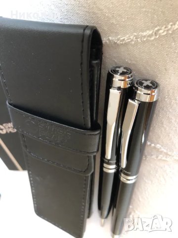 Луксозен комплект химикалка и ролер Swiss Peak, серия Executive в стилен кожен калъф, подарък за мъж, снимка 7 - Ученически пособия, канцеларски материали - 48345137