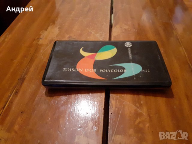 Стара кутия от моливи Toison Dor Polycolor