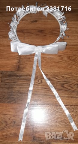 Страхотна детска булчинска рокля за ръст  134/140, снимка 3 - Детски рокли и поли - 39219000