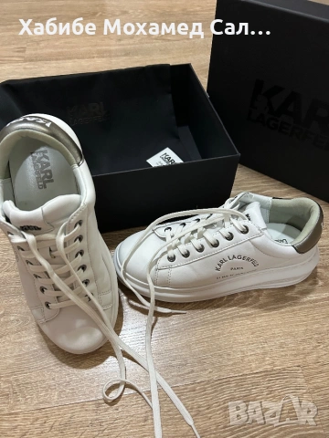 Оргинални маратонки Karl Lagerfeld 39, снимка 3 - Маратонки - 53501392