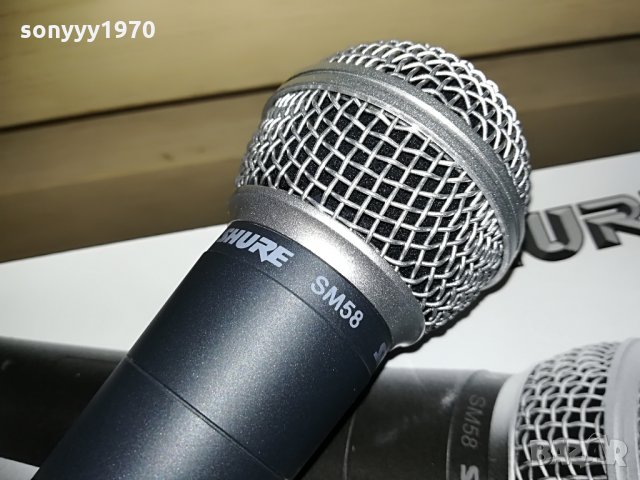 shure sm58 microphone-внос швеицария, снимка 2 - Микрофони - 28935663