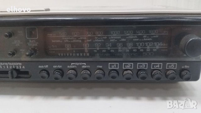 Радио Telefunken digitale electronic 500, снимка 2 - Радиокасетофони, транзистори - 26244225