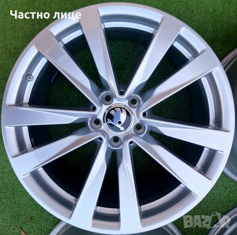 Продавам 4бр 19-ки джанти за Шкода Супърб, Супърб Скаут, Кодиак, Еняк , снимка 3 - Гуми и джанти - 53118864